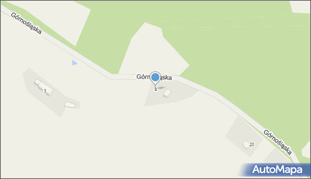 Walim, Górnośląska, 4, mapa Walim