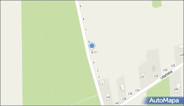 Wapiennik, Golczewska, 5, mapa Wapiennik