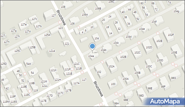 Warszawa, Gobelinowa, 2, mapa Warszawy