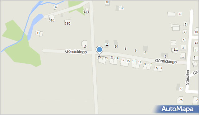 Wasilków, Górnickiego Łukasza, 25, mapa Wasilków