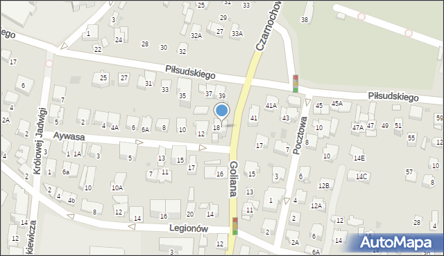 Wieliczka, Goliana Zygmunta, ks., 22, mapa Wieliczka