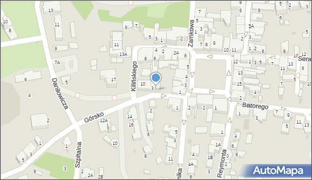 Wieliczka, Górsko, 5, mapa Wieliczka