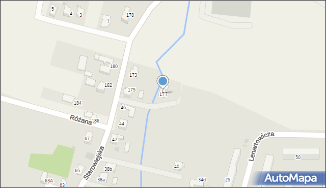 Wieprz, Górska, 177, mapa Wieprz