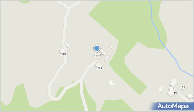 Wisła, Gościejów, 37, mapa Wisła