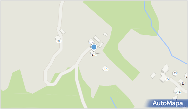 Wisła, Gościejów, 37A, mapa Wisła