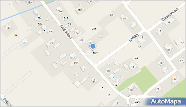 Wola Gołkowska, Gościniec, 18b, mapa Wola Gołkowska