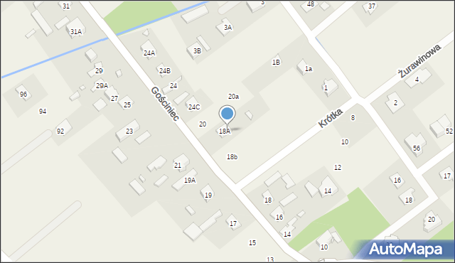 Wola Gołkowska, Gościniec, 18D, mapa Wola Gołkowska