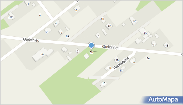 Wola Gołkowska, Gościniec, 5b, mapa Wola Gołkowska