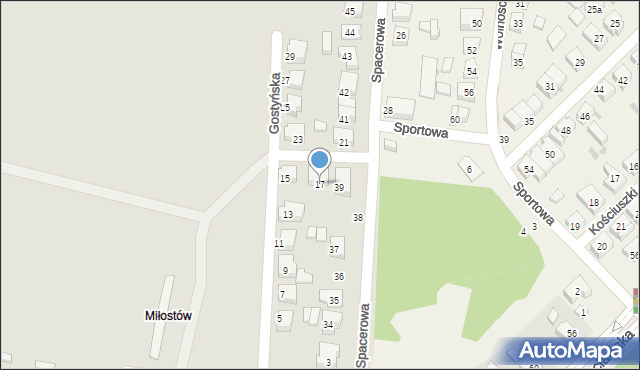 Wrocław, Gostyńska, 17, mapa Wrocławia