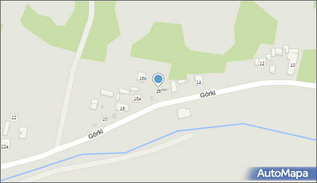 Zawichost, Górki, 16, mapa Zawichost