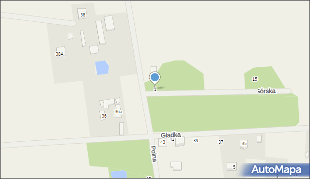 Żelechów, Górska, 1, mapa Żelechów