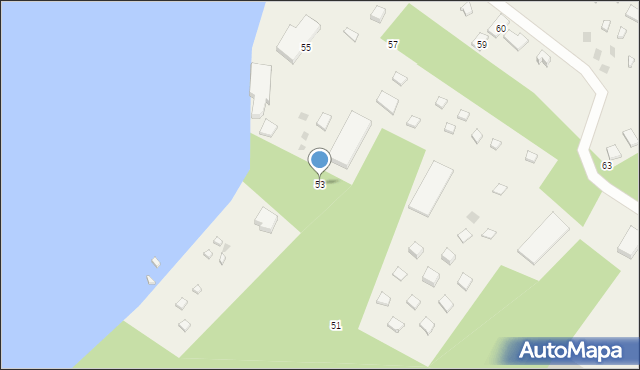 Zgorzałe, Górna, 53, mapa Zgorzałe