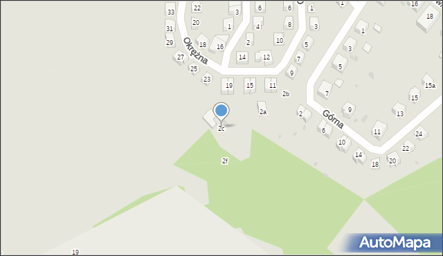 Ziębice, Górna, 2c, mapa Ziębice