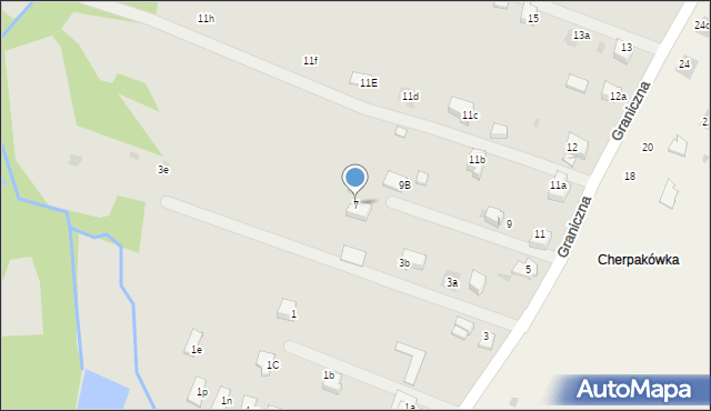 Andrychów, Graniczna, 7, mapa Andrychów