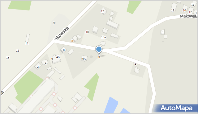 Babice, Graniczna, 6, mapa Babice