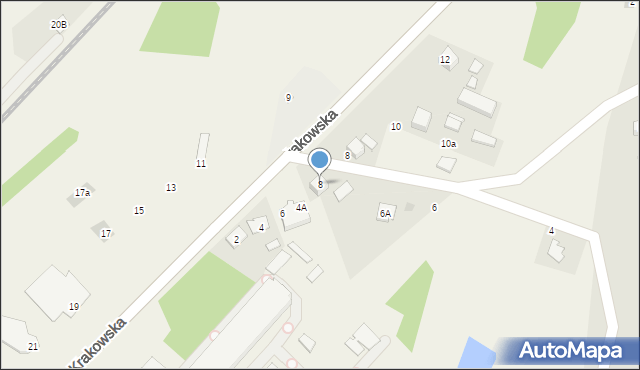 Babice, Graniczna, 8, mapa Babice