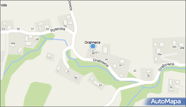 Barcice, Grabowce, 46, mapa Barcice