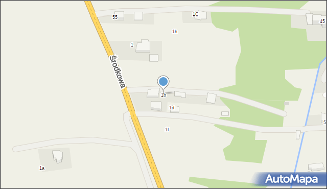 Białka Tatrzańska, Grapa, 1b, mapa Białka Tatrzańska