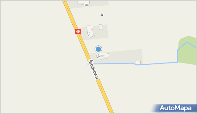 Białka Tatrzańska, Grapa, 2A, mapa Białka Tatrzańska