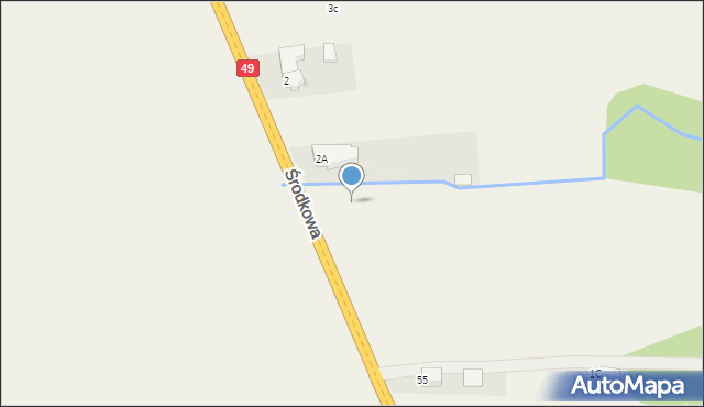 Białka Tatrzańska, Grapa, 2d, mapa Białka Tatrzańska