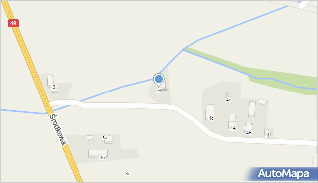 Białka Tatrzańska, Grapa, 4d, mapa Białka Tatrzańska