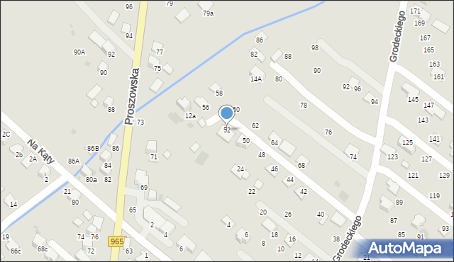 Bochnia, Grodeckiego Romana, 52, mapa Bochni