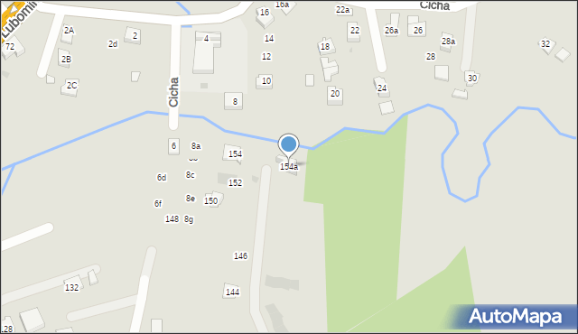 Boguchwała, Grunwaldzka, 154a, mapa Boguchwała