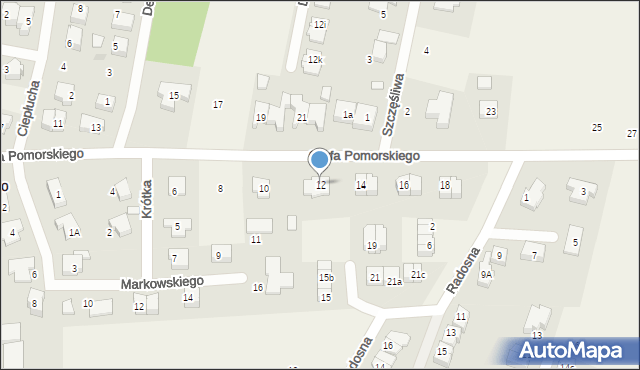 Bojano, Gryfa Pomorskiego, 12, mapa Bojano