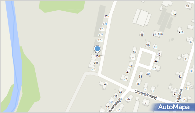 Bolesławiec, Graniczna, 45d, mapa Bolesławca