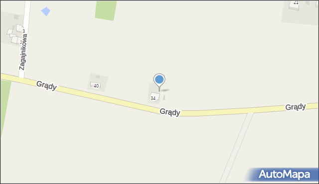 Brdów, Grądy Brdowskie, 8A, mapa Brdów