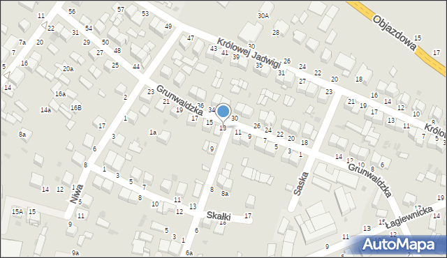 Busko-Zdrój, Grunwaldzka, 13, mapa Busko-Zdrój