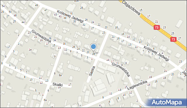 Busko-Zdrój, Grunwaldzka, 18, mapa Busko-Zdrój