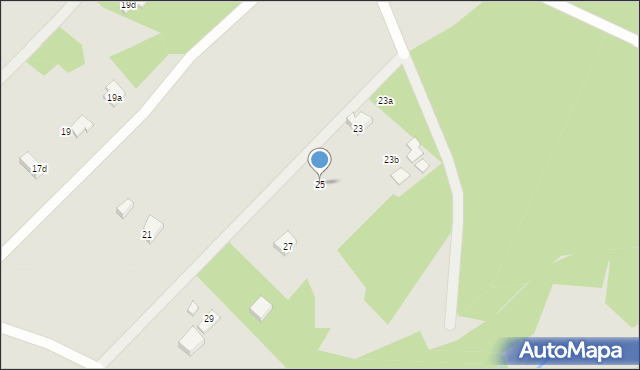 Bydgoszcz, Grussa Józefa, mjr., 25, mapa Bydgoszczy