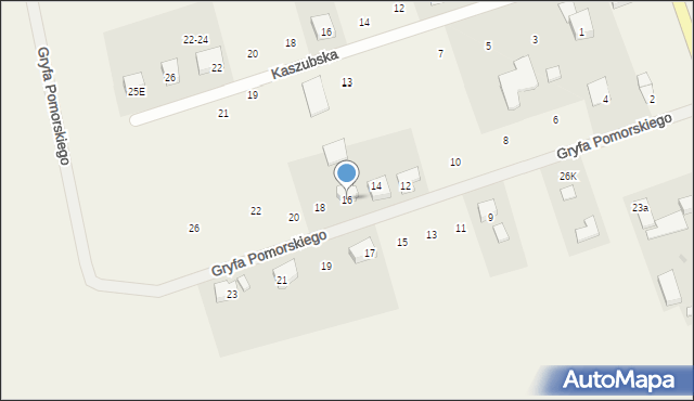 Celbowo, Gryfa Pomorskiego, 16, mapa Celbowo