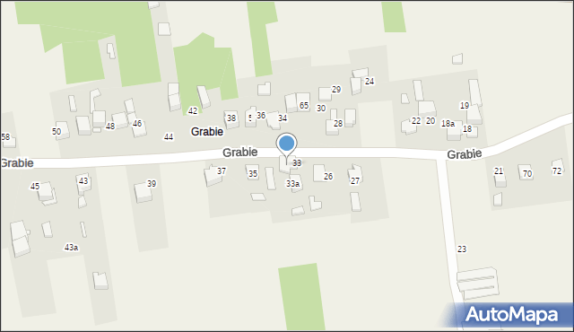 Chełm, Grabie, 56, mapa Chełma