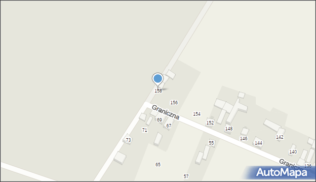 Cynków, Graniczna, 158, mapa Cynków