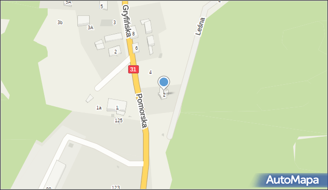 Czepino, Gryfińska, 2, mapa Czepino