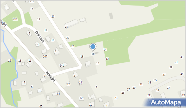 Czernichów, Graniczna, 16, mapa Czernichów