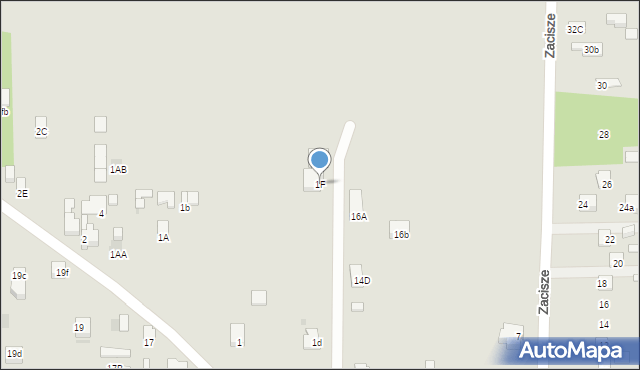Dąbrowa Górnicza, Gruszeckiego Artura, 1F, mapa Dąbrowa Górnicza