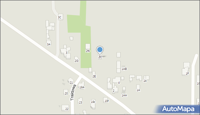 Dąbrowa Górnicza, Gruszeckiego Artura, 2C, mapa Dąbrowa Górnicza