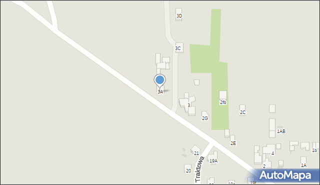 Dąbrowa Górnicza, Gruszeckiego Artura, 3A, mapa Dąbrowa Górnicza