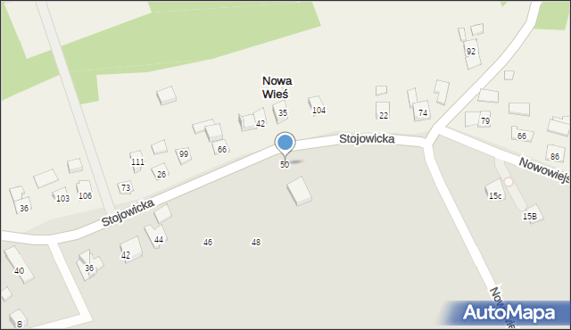 Dobczyce, Grabowa, 50, mapa Dobczyce
