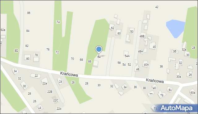 Dobczyn, Graniczna, 64, mapa Dobczyn