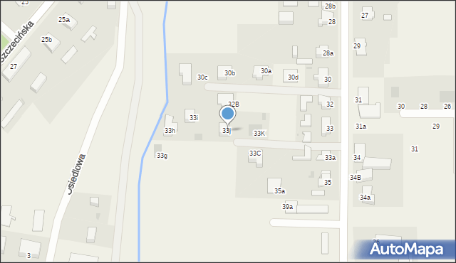 Dobra, Graniczna, 33j, mapa Dobra