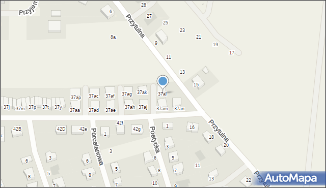 Dobra, Graniczna, 37al, mapa Dobra