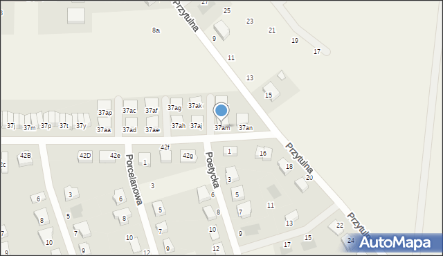 Dobra, Graniczna, 37am, mapa Dobra