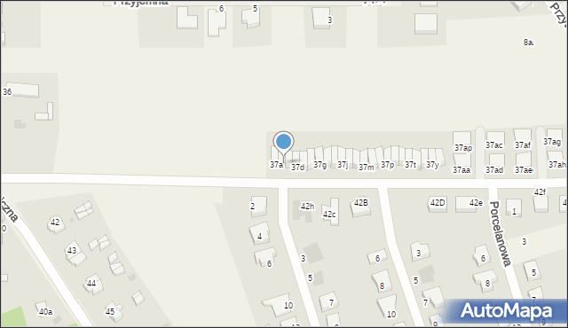 Dobra, Graniczna, 37b, mapa Dobra