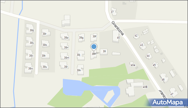 Dobra, Graniczna, 39h, mapa Dobra