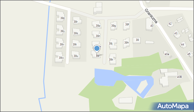 Dobra, Graniczna, 39l, mapa Dobra