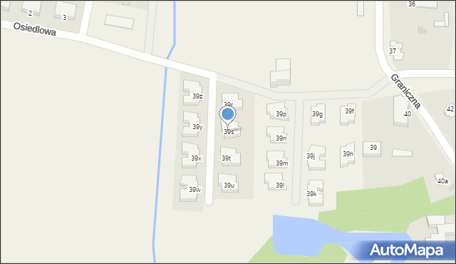 Dobra, Graniczna, 39s, mapa Dobra